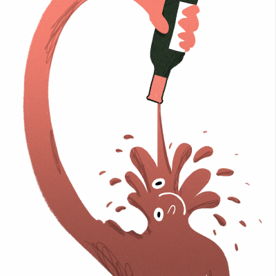 ILUSTRAÇÃO " 1 - DEGOSTAR" JOÃO COSTA