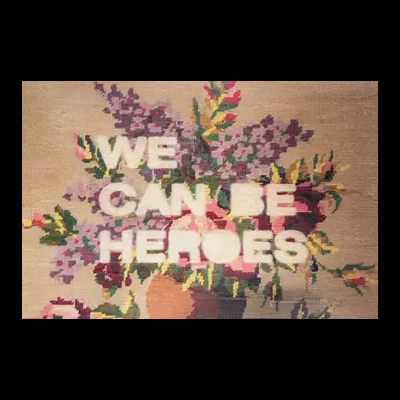 POSTAL DE MADEIRA "WE CAN BE HEROES" WOODHI