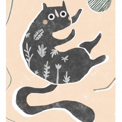 EXPOSIÇÃO "VAI FICAR TUDO BEM" - "GATO PRETO" DE MARGARIDA ELOY (GAMBUZINO)