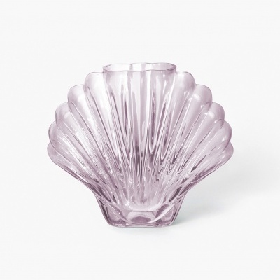 VASE SEASHELL PINK DOIY