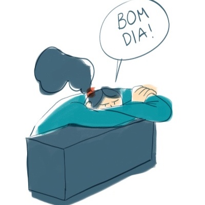 ILUSTRAÇÃO "BOM DIA" JOÃO COSTA