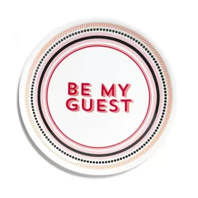 PIZZA PLATE BE MY GUEST BITOSSI HOME