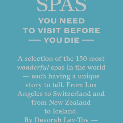 LIVRO "150 SPAS YOU NEED TO VISIT BEFORE YOU DIE" BOOKSPEED