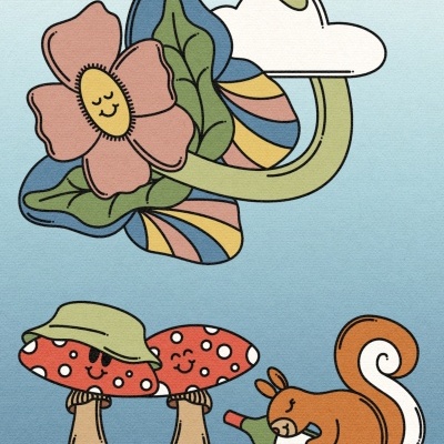 ILUSTRAÇÃO "COMO SENTES O VERÃO" LAU