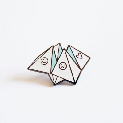 PIN ORIGAMI FORTUNE TELLER COUSINS COLLECTIVE