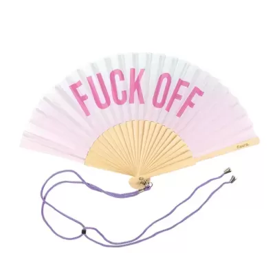FAN "FUCK OFF - ROSA" FISURA