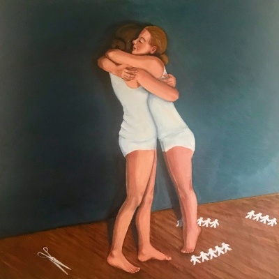 ILUSTRAÇÃO " ABRAÇO " MARTA PINHO FERNANDES