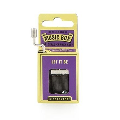 MUSIC BOX "LET IT BE" KIKKERLAND