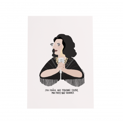 ILUSTRAÇÃO "AMÁLIA RODRIGUES" ADRIANA FONTELAS