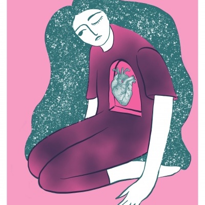 RISOGRAFIA "TAKE ME WITHIN" ANA CALIGO