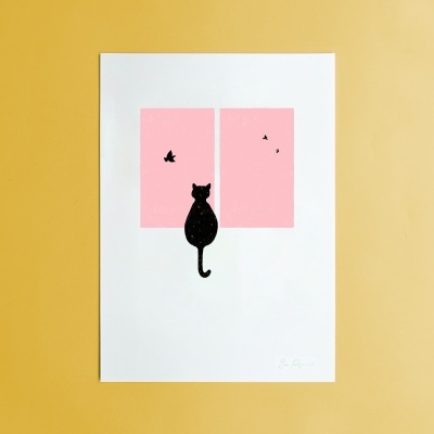 ILUSTRAÇÃO "BIRDWATCHING" SARA FELGUEIRAS