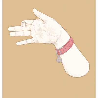 ILUSTRAÇÃO " MELHOR AMIGO DO HOMEM I " FRANK O MUDO