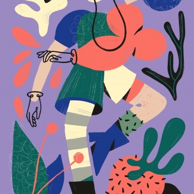 ILUSTRAÇÃO "ALEGRIA III" CATARINA OSCARINA