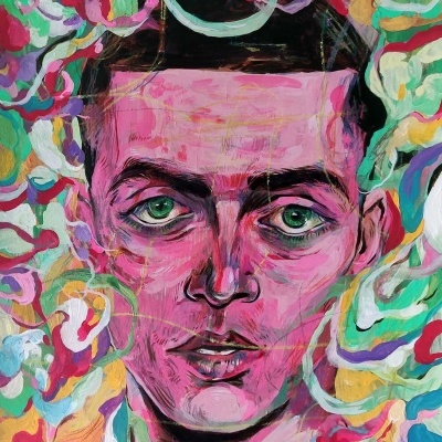 ORIGINAL "WHERE IS MY MIND" COM MOLDURA NICOLAE NEGURA