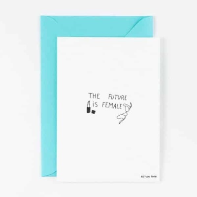 POSTAL "THE FUTURE IS FEMALE" STUDIO FLASH