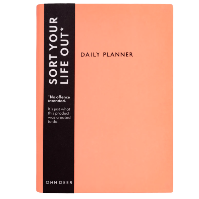 Coral Daily Planner (Undated) Ohh Deer