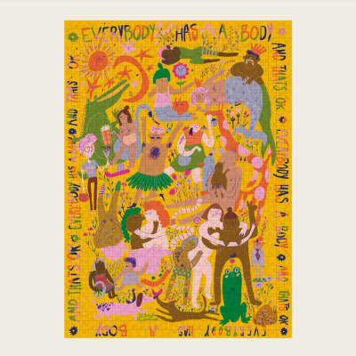 PUZZLE "TODO O MUNDO TEM UM CORPO" WONDERPIECES