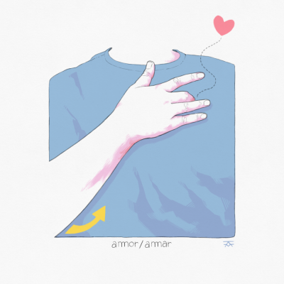 ILUSTRAÇÃO "AMOR/AMAR" FRANK O MUDO