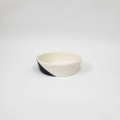 PRATO FUNDO PRETO TÁLIA  PÓ DE BARRO