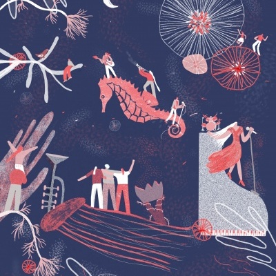 ILUSTRAÇÃO PLAYLIST III "MUSIC FESTIVAL VIBE" RUBEN RAMIRES