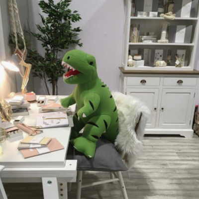 BONECO GRANDE DINOSSAURO T-REX VERDE BEST YOUTH LTD