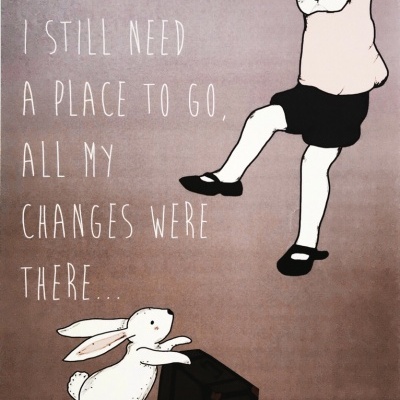 ILUSTRAÇÃO INFANTIL "...AND IN MY MIND" LEONOR FEIJÓ