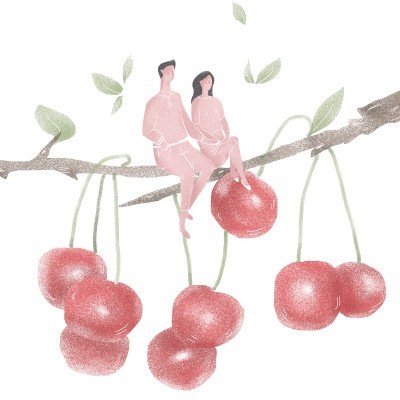 ILUSTRAÇÃO "CHERRIES" BÁRBARA AMARAL