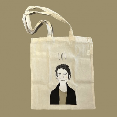 TOTE BAG "LOU REED" LEONOR FEIJÓ