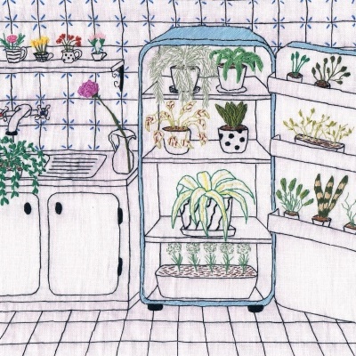 ILUSTRAÇÃO "PLANTAS: UM LUGAR PARA VIVER I" MARTA INÊS