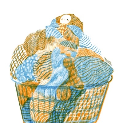 ILUSTRAÇÃO "BEBÉ POR LAVAR" ANA RITA ROBALO