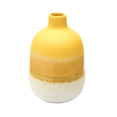 MOJAVE GLAZE YELLOW VASE