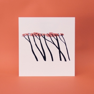 ILUSTRAÇÃO "TREES" GABRIELA ARAÚJO