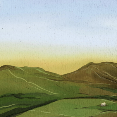 ILUSTRAÇÃO "SUMMER SKY" EVA HALFERS