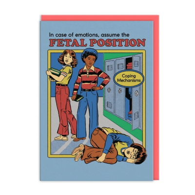 Postal "Fetal Position" OHH DEER