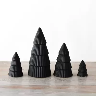 ORNAMENTO ÁRVORE NEGRA MATE