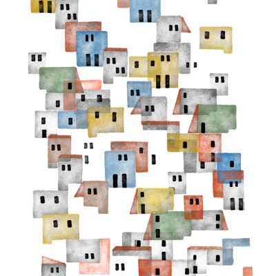 ILUSTRAÇÃO "FACHADAS II" MARIA JOÃO FARIA