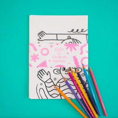 COLORING POSTERS 2 ANA SEIXAS