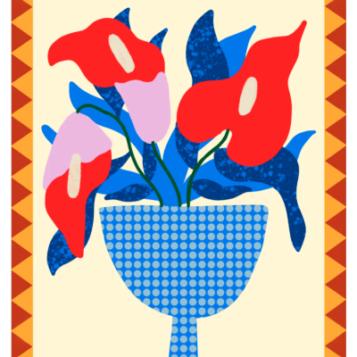 ILUSTRAÇÃO "ANTHURIUM" TERESA REGO