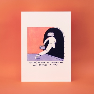 ILUSTRAÇÃO "I STILL REFUSE" GABRIELA ARAÚJO