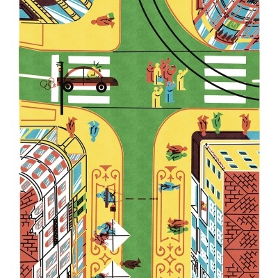 ILUSTRAÇÃO "RELÓGIO DAS GALERIAS PALLADIUM" A TERESA EM BANHO MARIA