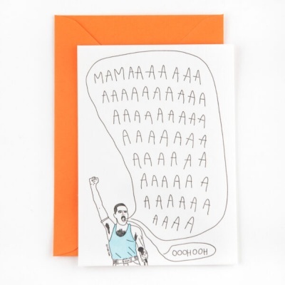 POSTAL "MAMAAAAA" STUDIO FLASH