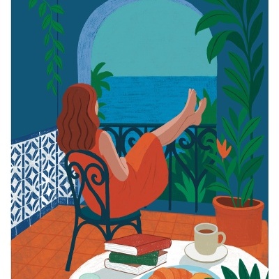 ILUSTRAÇÃO "MELANCOLIA" ANA CALIGO