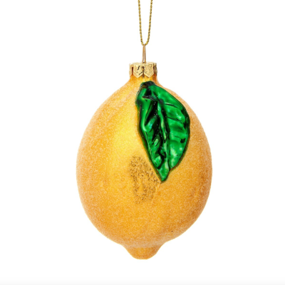 ENFEITE DE NATAL "SHIMMERING LEMON" SASS & BELLE