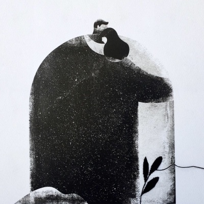 ILUSTRAÇÃO "2 - UM MONTE DE NÓS." CATARINA PAULO