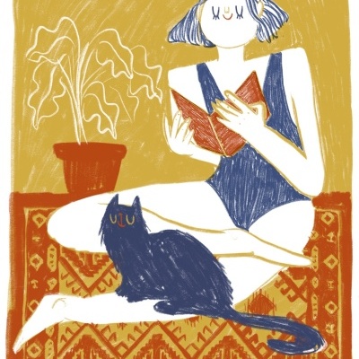 ILUSTRAÇÃO "TAKE YOUR TIME" GAMBUZINO