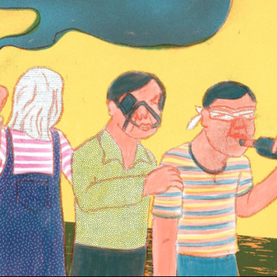 ILUSTRAÇÃO A5 "EM TERRA DE CEGOS" LACORTEI