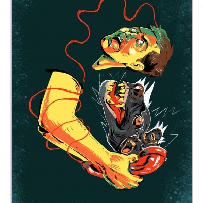 ILUSTRAÇÃO "HALLOWEEN" NICOLAE NEGURÃ