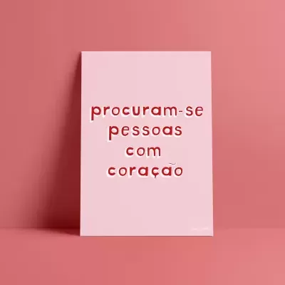 ILUSTRAÇÃO 13X18 " PROCURAM-SE" JOANA MOLHO