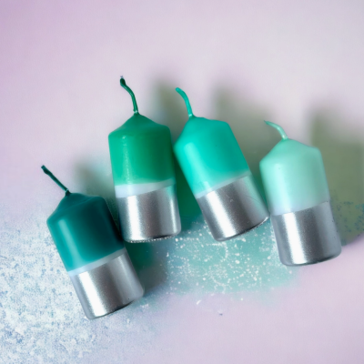 DIP DYE TWINKLE SILVER DIAMONDS PINK STORIES