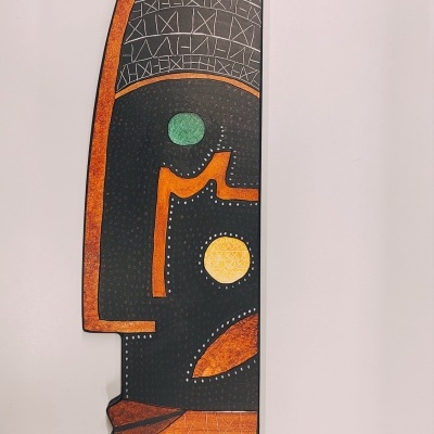 Máscara "Príncipe Negro" Inês Sousa Cardoso